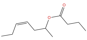 (Z)-4-Hepten-2-yl butyrate